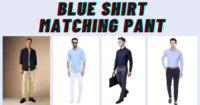 Blue Shirt Matching Pant