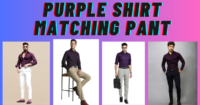 Purple Shirt Matching Pant