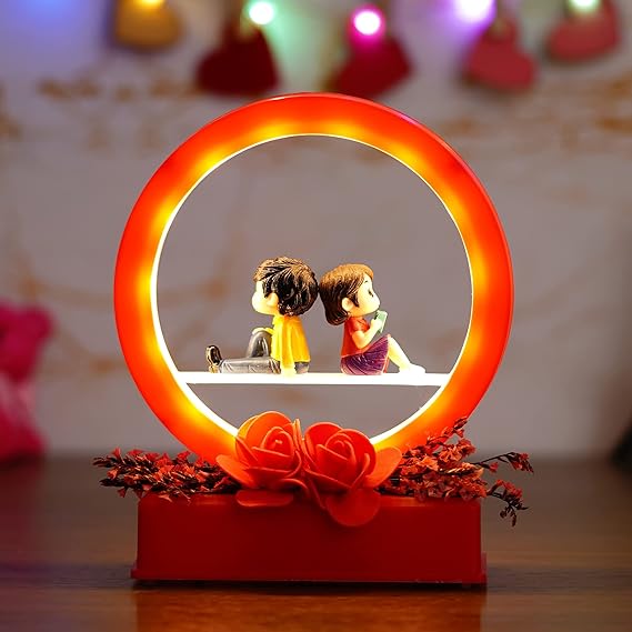 Light-Up Circle Love Display